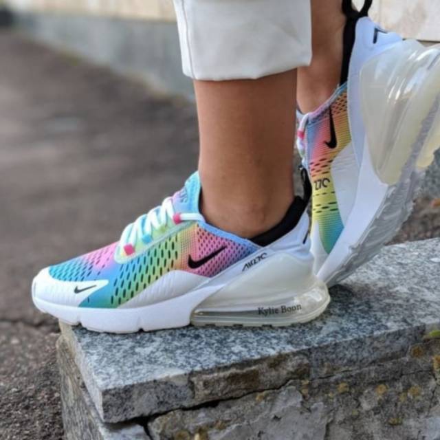 Nike Air Max 270 X Kylie Boon Multicolor Shoes - Women 'S Sneakers | Shopee  Malaysia