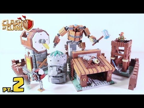 Lego Clash Of Clans Builder Base! (Part 2) - Youtube