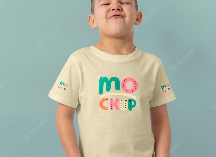 Kids T Shirt Mockup - Free Vectors & Psds To Download