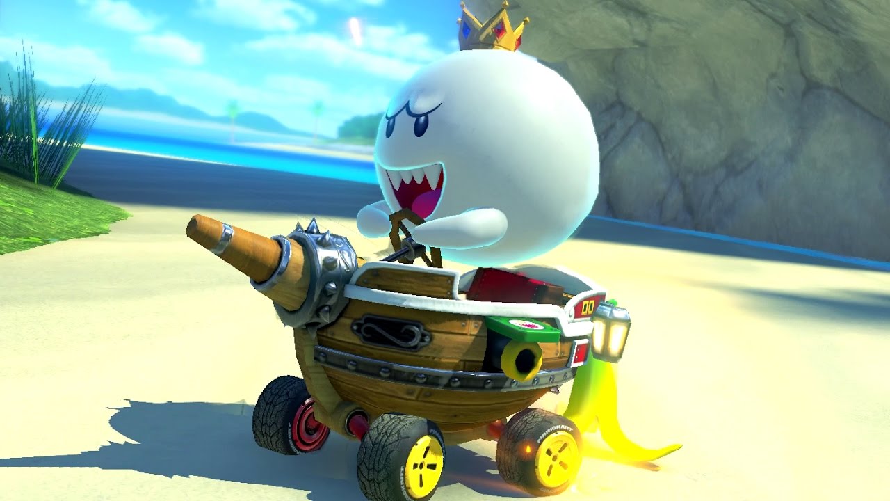 Mario Kart 8 Deluxe - 200Cc Shell Cup (King Boo Gameplay - New Character) -  Youtube