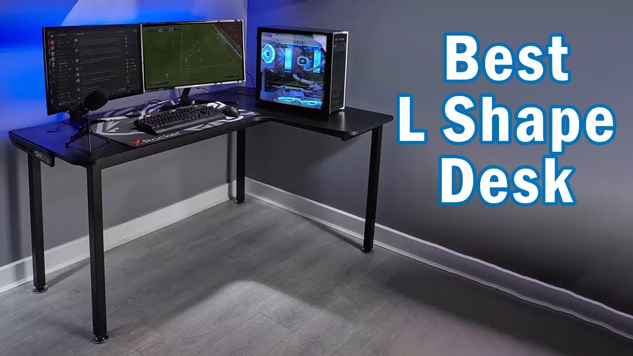 7 L Shaped Desk For A Minimal Desktop Setup - Youtube