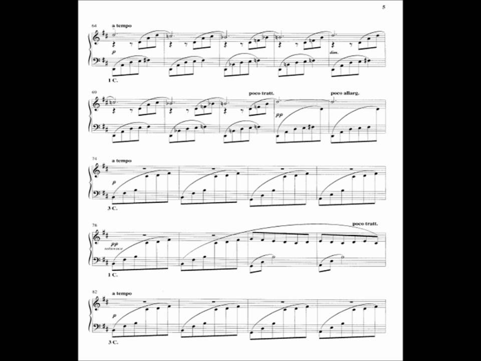 Le Onde - Ludovico Einaudi - Sheet Music - Youtube