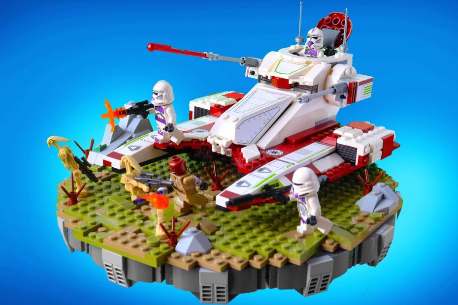 Lego Star Wars Clone Wars Diorama Moc - Youtube