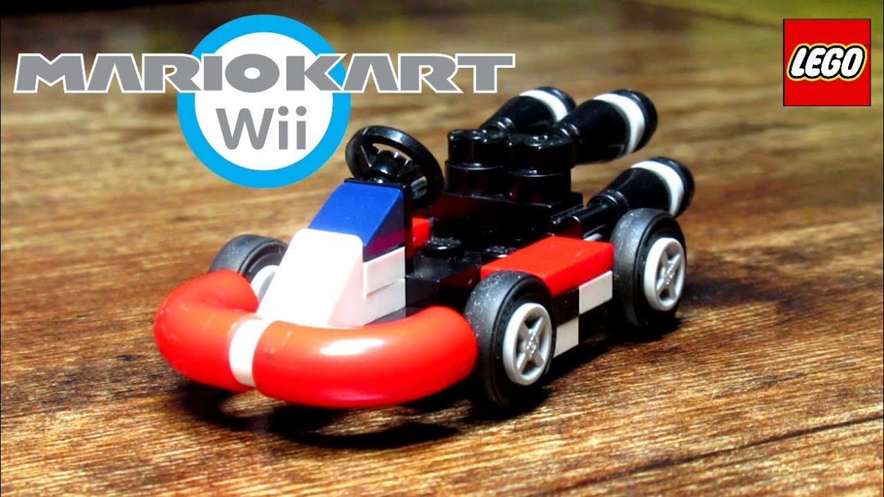 Lego Mario Kart Wii Standard Kart *New Version* | Moc Tutorial - Youtube