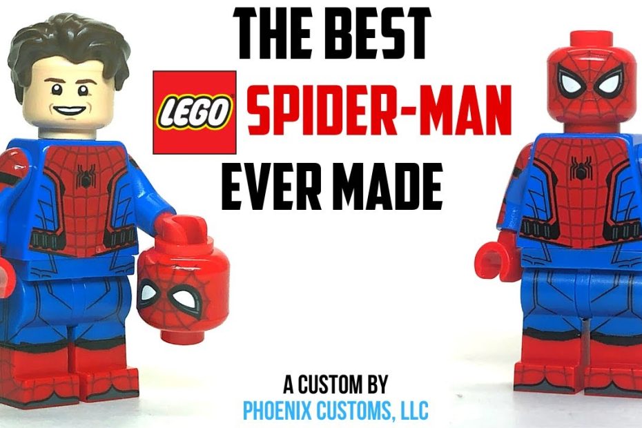 The Best Lego Spider-Man Minifig Ever Made - (Mcu Tom Holland Suit, Phoenix  Customs) - Youtube