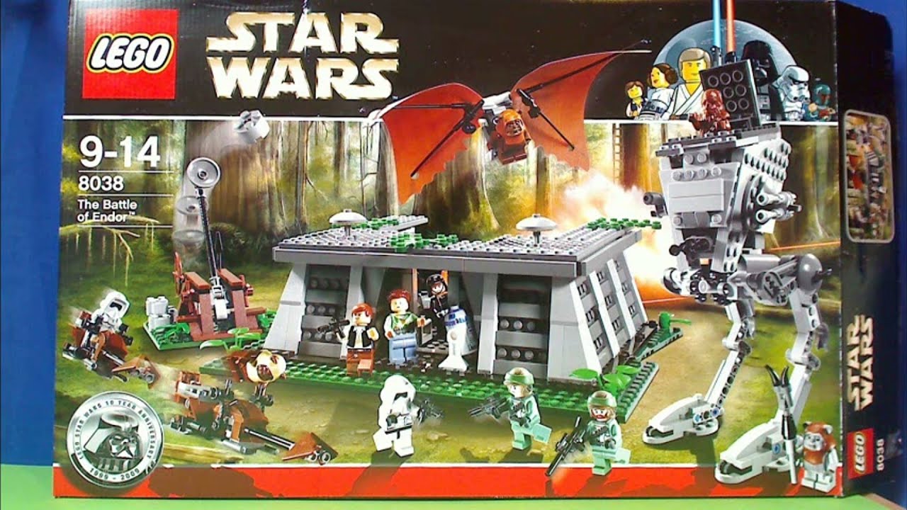 Lego Star Wars, The Battle Of Endor 8038 - Youtube