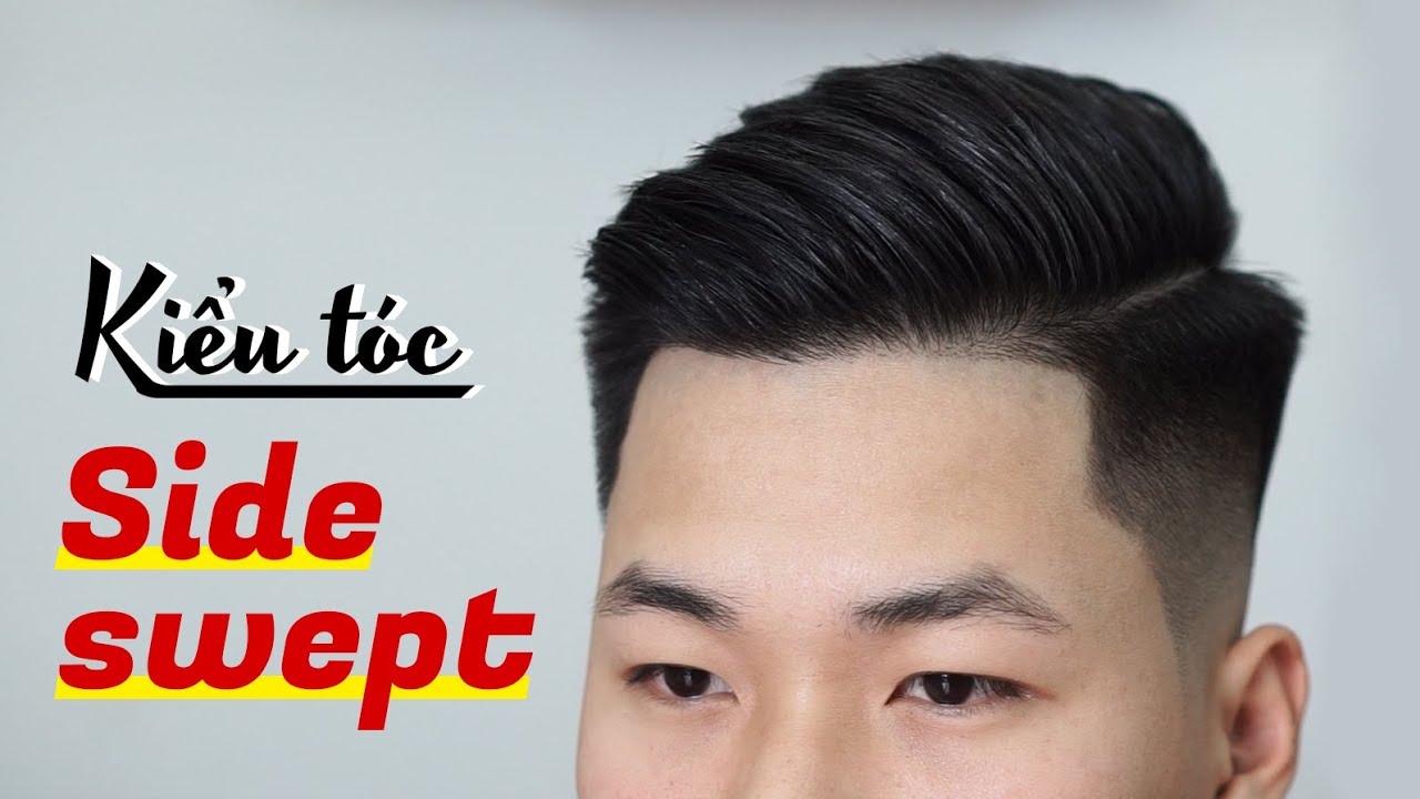 Kiểu Tóc Side Swept - Cắt Tóc Nam Đẹp 2020 - Chính Barber Shop - Youtube